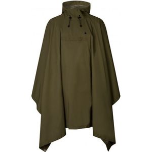Seeland Taxus Rain Poncho Poncho (Heren |olijfgroen |waterdicht)