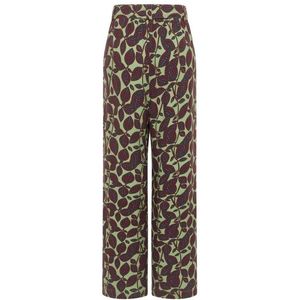 Tranquillo Womens Lockere EcoVero Hose Vrijetijdsbroek (Dames |bruin)