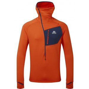 Mountain Equipment Eclipse Hooded Zip T Fleecetrui (Heren |rood)