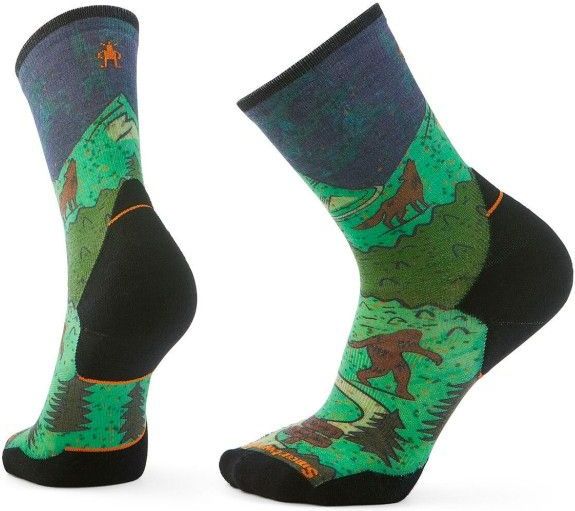 Smartwool - Trail Run Targeted Cushion Neature Crew Socks - Hardloopsokken - Meerkleurig