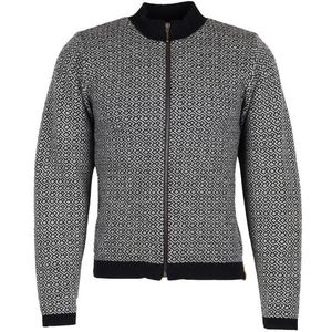 Albmerino Jacke Wolly Wollen vest (Heren |grijs)