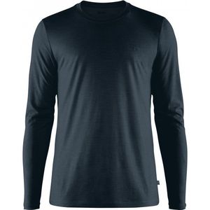 Fjällräven Abisko Wool L/S Longsleeve (Heren |blauw)