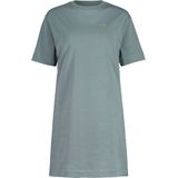 Maloja - AkkaM - Jurk - Grijs/Turkoois - 100% Katoen