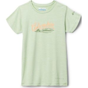 Columbia Kids Mission Peak Graphic Shirt S/S Sportshirt (Kinderen |groen)