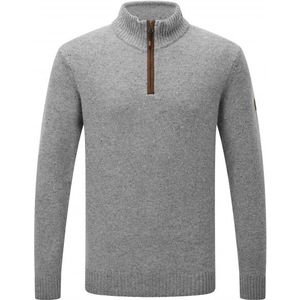 Sherpa - Kantega Quarter Zip Sweat - Merinotrui - Grijs