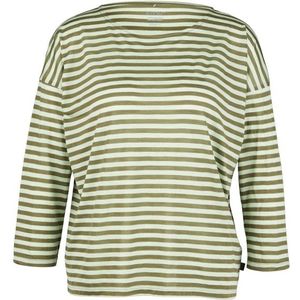 Stoic Womens MerinoChill MMXX Göteborg 3/4 Shirt St Merinoshirt (Dames |olijfgroen)