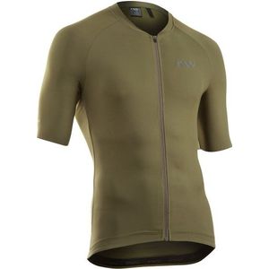 Northwave Essence 2 Jersey Short Sleeve Fietsshirt (Heren |olijfgroen)