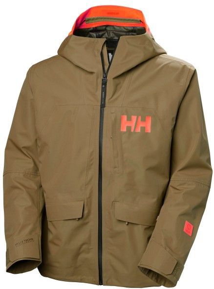 Helly Hansen - Emiko Shell Jacket - Ski-jas - Bruin - Waterdicht