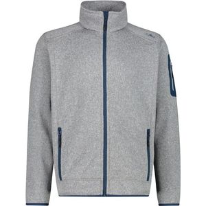 CMP Jacket Jacquard Knitted 3H60747N Fleecevest (Heren |grijs)