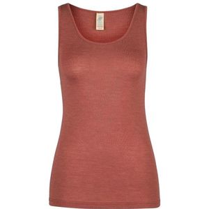 Engel Natur - Dames Hemd - Bordeauxrood - Zijde en Merino Wol