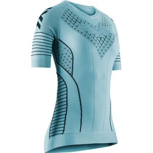X-Bionic Womens Twyce Race Shirt S/S Hardloopshirt (Dames |turkoois)