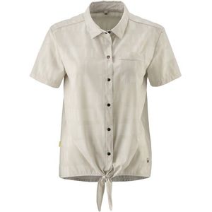 Gonso - Adventure Blouse - Fietsshirt - Beige/Grijs - Stretch - 94% Polyester, 6% Elastaan