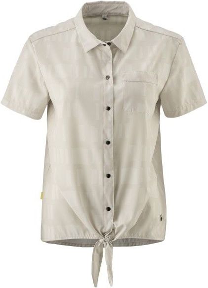 Gonso - Adventure Blouse - Fietsshirt - Beige/Grijs - Stretch - 94% Polyester, 6% Elastaan
