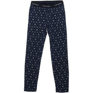 Icebreaker Kids 200 Oasis Leggings First Snow Merino-ondergoed (Kinderen |blauw)