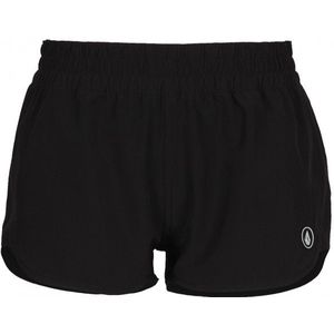 Volcom Womens Simply Solid 2 Boardshort (Dames |zwart)