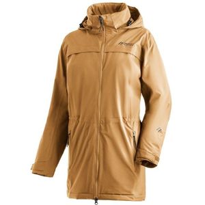 Maier Sports - Metor Coat - Functionele Jas - Oranje - Dames - Wind- en Waterdicht - 4 Ruime Zakken