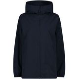 CMP Womens ClimaProtect Jacket Fix Hood Parka (Dames |blauw |waterdicht)