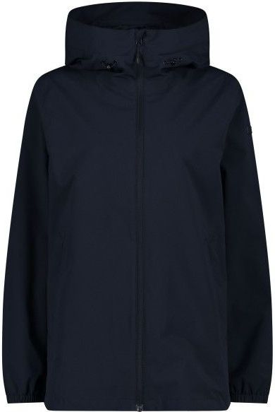 CMP Womens ClimaProtect Jacket Fix Hood Parka (Dames |blauw |waterdicht)