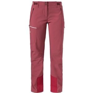 Schöffel Womens Softshell Pants Matrei Toerskibroek (Dames |rood)