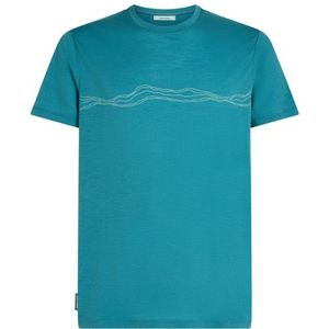 Icebreaker - Merino 150 Tech Lite S/S Tee - Turkoois - Merinoshirt