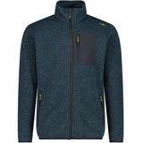 CMP Jacket Jacquard Knitted 35H1767 Fleecevest (Heren |blauw)