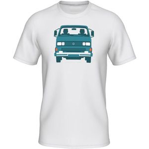 Elkline Kids Four Wheels To Freedom Tedrei T-shirt (Kinderen |wit)