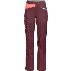 Ortovox Womens Col Becchei Pants Alpine broek (Dames |rood)