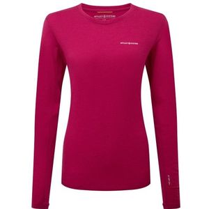 ARTILECT Womens Exposure Long Sleeve Merinoshirt (Dames |rood/roze)