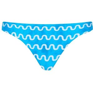Seafolly Womens Soundwave Hipster Tie Side Bikinibroekje (Dames |blauw)