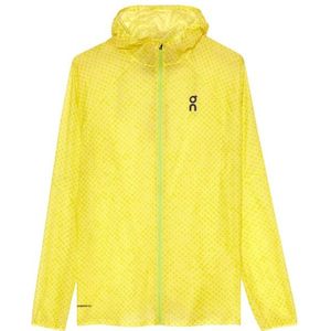 On Ultra Jacket Hardloopjack (Heren |geel |waterdicht)