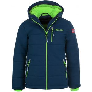 Trollkids - Hemsedal Xt - Winterjas - Blauw - 92 cm - Waterbestendig