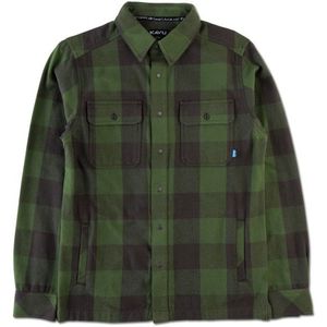 KAVU - Northlake - Overhemd - Olijfgroen