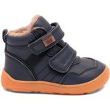 Bisgaard Unisex kinderen Barefoot Becky Tex sneakers, Donkerblauw, 19 EU Breed
