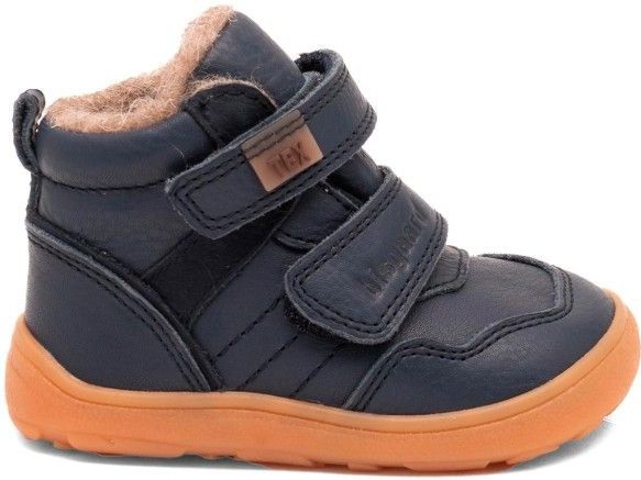 Bisgaard Unisex kinderen Barefoot Becky Tex sneakers, Donkerblauw, 19 EU Breed