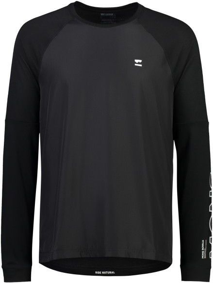 Mons Royale - Tarn Merino Bike Wind Jersey - Fietsshirt - Zwart