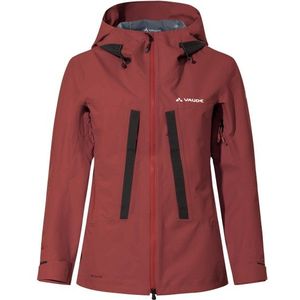 Vaude Womens Monviso 2 Regenjas (Dames |rood |waterdicht)