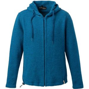 Mufflon Kian Merinohoodie (Heren |blauw)