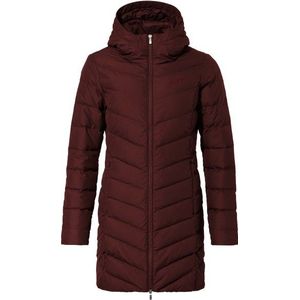 Vaude Womens Annecy Down Coat Lange jas (Dames |bruin/rood)