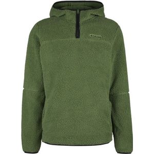 Columbia Rugged Ridge III Sherpa Pullover Hoodie Fleecetrui (Heren |olijfgroen)