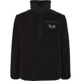 Didriksons - Kid's Exa Half-Zip - Fleecetrui - Zwart