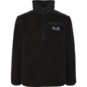 Didriksons - Kid's Exa Half-Zip - Fleecetrui - Zwart