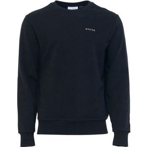 Mazine Barrow Sweater Trui (Heren |blauw/zwart)
