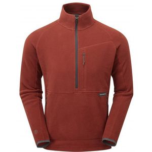 ARTILECT Halfmoon Bio Pullover Fleecetrui (Heren |rood)