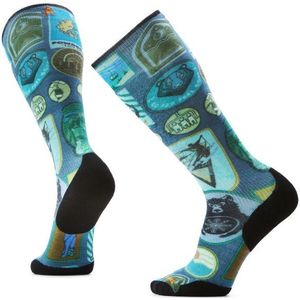 Smartwool - Ski Targeted Cushion Explorer Print - Skisokken - Meerkleurig
