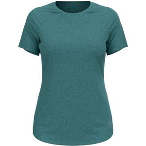 Odlo Womens T-Shirt Crew Neck S/S Essential 365 Hardloopshirt (Dames |turkoois)
