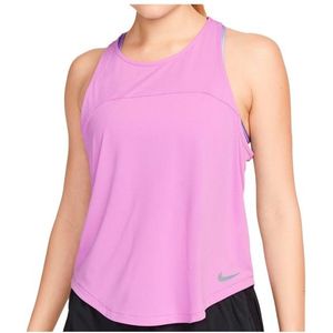 Nike Womens Dri-FIT ADV Run Division Hardloopshirt (Dames |roze)