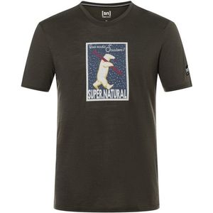 supernatural Sciatore Tee T-shirt (Heren |zwart)