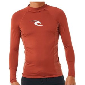 Rip Curl Waves UVP Performance L/S Lycra (Heren |rood)