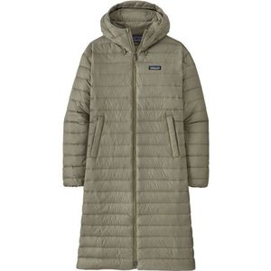 Patagonia - Recycled Down Sweater Parka - Lange Jas - Olijfgroen