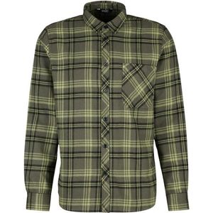 Stoic MMXX Nacka Flanel Shirt Overhemd (Heren |olijfgroen)